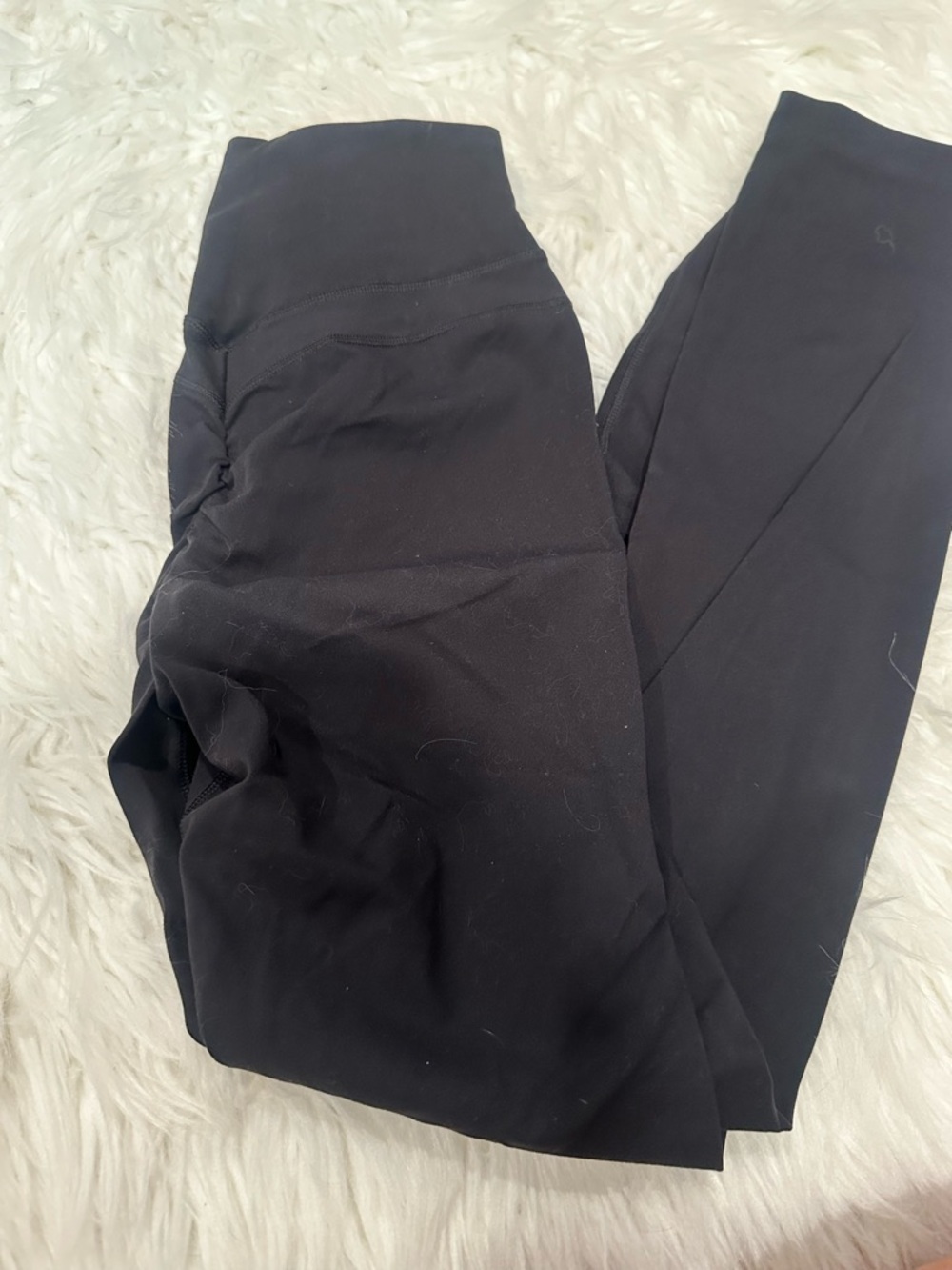 Black High-Waist Leggings Whitney Simmons gymshark